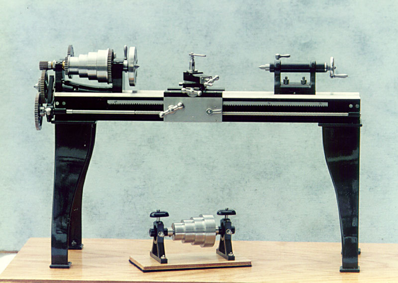 1/6 Scale Barnes Lathe Al's miniature Barnes lathe.