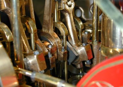 A close-up of the fire engine.
