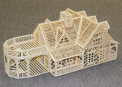 Another look at the miniature Victorian home.