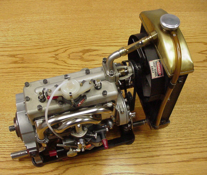 Model A Ford Engine A 1/4 scale 1928 Model A Ford engine.