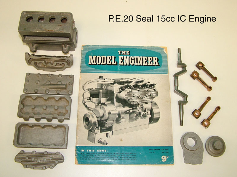Seal Engine Casting Set The original casting set for the Seal engine.