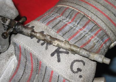 The finished camshaft after heat treating.