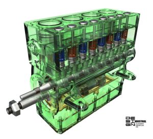 Charlie’s Seal Engine Rendering One of many Seal engine CAD renderings made by Charlie.