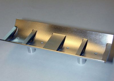 Ralph Cooney's aluminum oil pan.