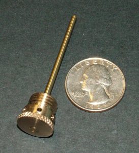 Brass Oil Dipstick The Rohlin's brass oil dipstick.