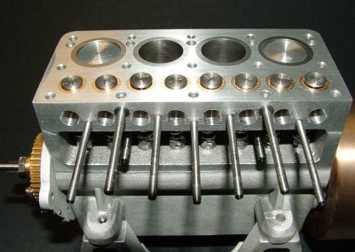The assembled short block ready for a test run.