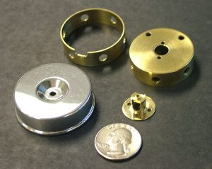 V-4 Air Cleaner Dave Eggert’s air cleaner cover and mounting components.