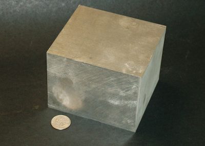 The aluminum block for the V-4 engine block.
