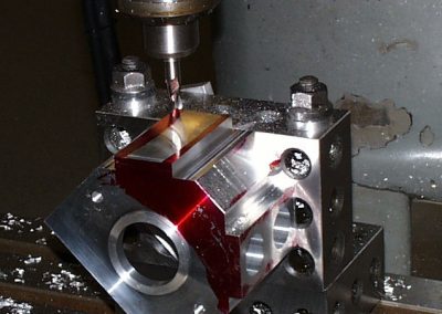 Tom machined the second cylinder head flat.