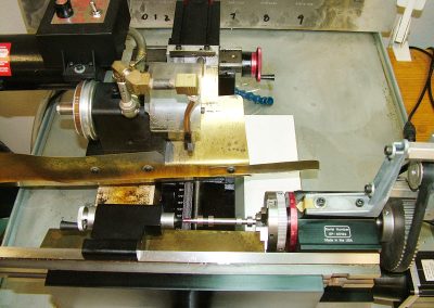 More angles of the cam grinder.