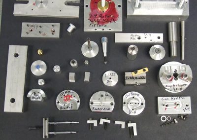Some of the many fixtures that Tom built.