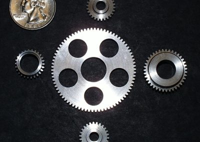 The timing gears were completed thanks to help from Fred Smittle.