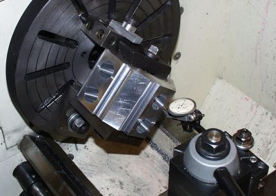 Indicating the cylinder holes.