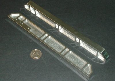 Adam Krichbaum's mounting skid rails for the V-4 engine.
