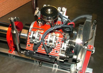 A side view of Jerry's V-4.