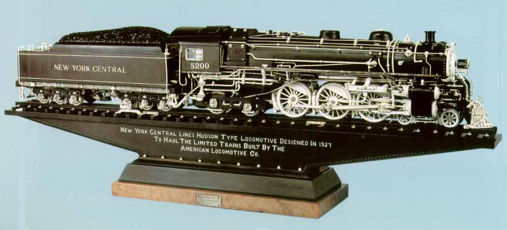 New York Central 4-6-4 Hudson Locomotive Mooney's New York Central 4-6-4 Hudson type locomotive.