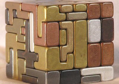 The Mini-Conundrum X2 is an extremely difficult 44-element assembly.