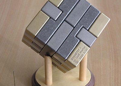 Another look at the Symmetry I sculpture.