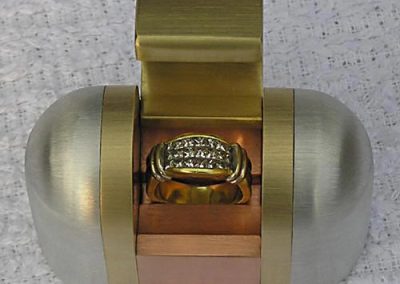 Like the pen chest, this ring chest is simply an elegant display piece.