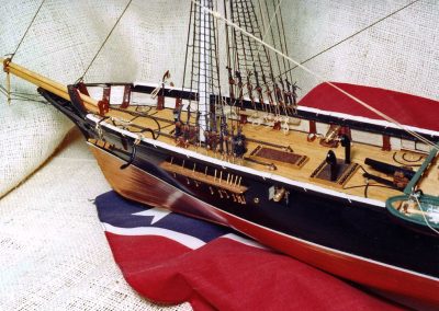Another close-up of the CSS Alabama.