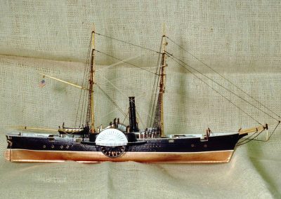 Sheridan’s model of the Harriet Lane.
