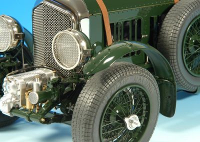 The finished 1/10 scale Blower Bentley.