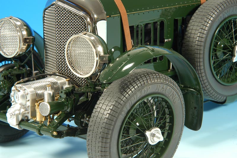1/10 Scale Blower Bentley The finished 1/10 scale Blower Bentley.