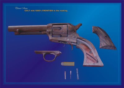 The Frontier revolver coming together.