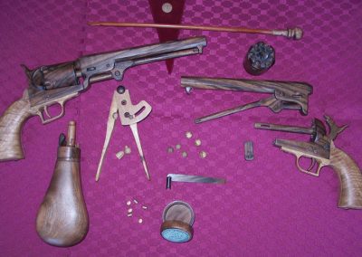 Robert’s matching pair of Colt Navy revolvers.