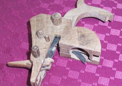 Early progress on the Paterson revolver.
