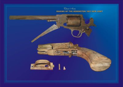 The unfinished New Army revolver.