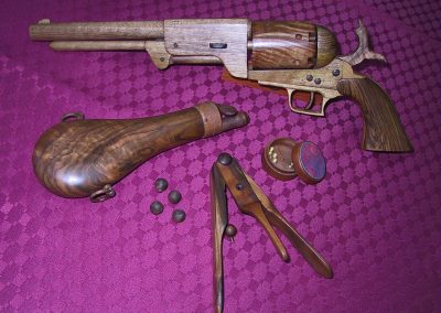 The finished Colt Walker revolver.
