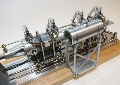 Doug's Snow engine on display.