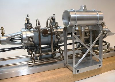 Doug's Snow engine on display.