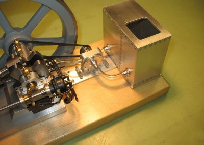 Doug's Snow engine on display.