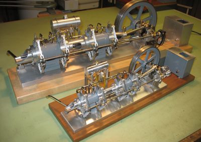 Doug's Snow engine, and the smaller Little Snow.