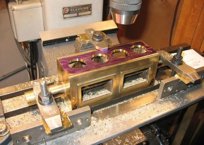 Machining the Bruce Macbeth engine.