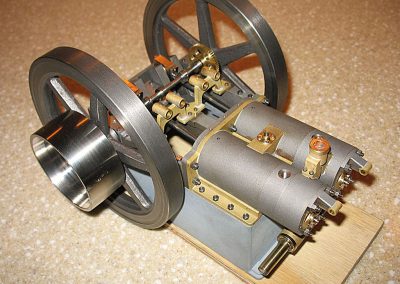 Construction progress for the Titan engine.