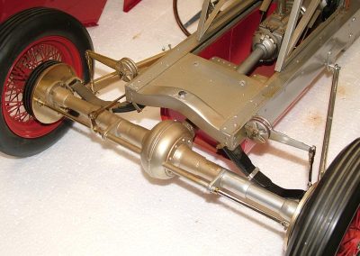 Years of uncovered display had left the model pretty dirty as shown before cleaning here.