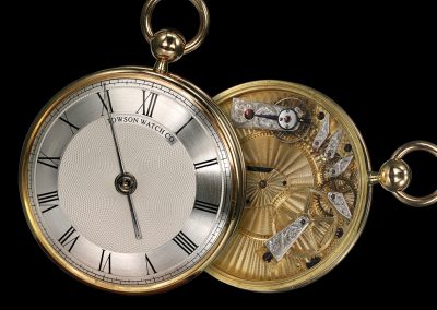 George’s finished watch is a truly beautiful piece of craftsmanship.