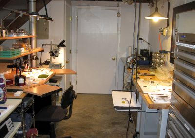 The company has a well-equipped workshop.