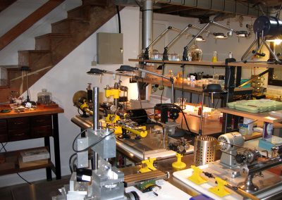 The Towson Watch Company workshop.