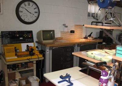 The Towson Watch Company workshop.