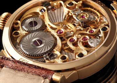 George's Gold Engraved watch.