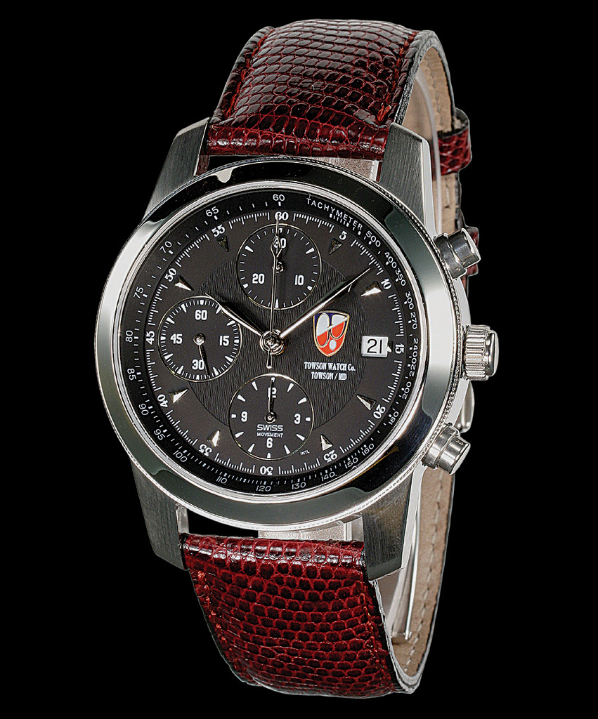 Mission The Mission watch made by Towson Watch Company.