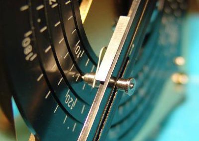 Details of the mechanism and its gearing.