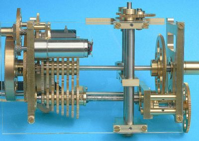 The main gearbox for the Harmonium.