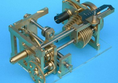 The main gearbox for the Harmonium.