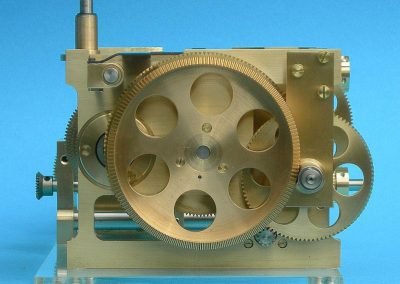 The main gearbox for the Harmonium.