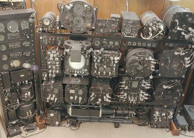 The rebuilt navigation and bombing system (NBS) that resides in Tatjana’s home.